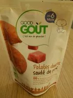 Mängden socker i Patates douces sauté de porc- Good Gout-190g