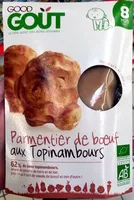 Mängden socker i Parmentier de boeuf aux topinambours