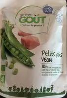 Mängden socker i Petits Pois veau-Good Gout-190g