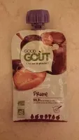Mängden socker i Gourde Prune-Good Gout-120g