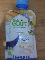 Mängden socker i Brassé banane fleur d'oranger 90g