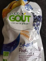 Mängden socker i Gourde Brassé poire myrtille-Good Gout-90g