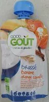 Mängden socker i Brassé banane orange cannelle bio