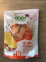 Mängden socker i Les Carrés mangue