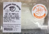 Mängden socker i fromage Pur Vache