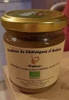 Mängden socker i Confiture de châtaignes d'Ardèche