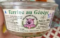 Mängden socker i Terrine au Génépi
