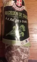 Mängden socker i Saucisson sec artisanal