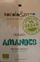 Mängden socker i Biscuits Croquants Amande