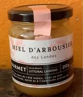 Mängden socker i Miel d’arbousier des landes