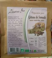 Mängden socker i Préparation pour Gâteau de Semoule aux Raisins Secs