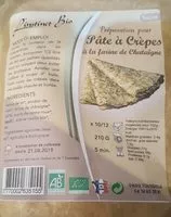Mängden socker i Pâte à Crêpes à la farine de Châtaigne