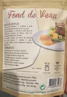 Mängden socker i Fond de veau