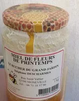 Mängden socker i Miel de fleurs de printemps