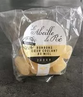Mängden socker i Bonbons coeur coulant au miel