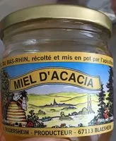 Mängden socker i Miel d'acacia