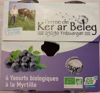 Mängden socker i Yaourt biologique à la myrtille