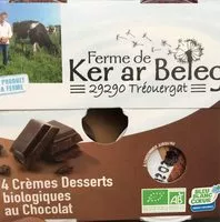 Mängden socker i Creme dessert au chocolat