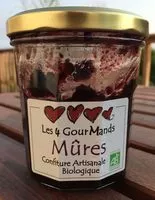 Mängden socker i Confiture de mûres