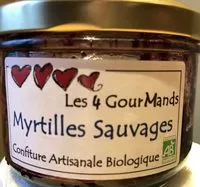 Mängden socker i Confiture de Myrtilles Sauvages