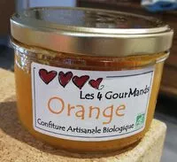 Mängden socker i Confiture orange bio