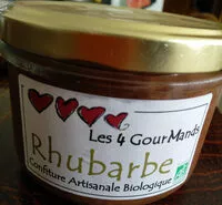 Mängden socker i Rhubarbe Confiture Artisanale Biologique
