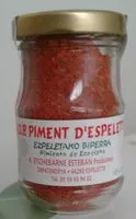 Mängden socker i Piment d'Espelette