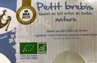 Mängden socker i Petit brebis yaourt au lait entier