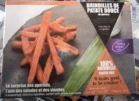 Mängden socker i Brindilles de patate douce