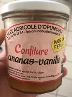 Mängden socker i Confiture Ananas Vanille