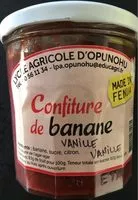 Mängden socker i Confiture de banane-vanille