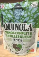 Mängden socker i Quinoa complet et lentilles du puy express