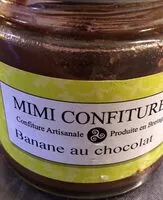 Mängden socker i Confiture banane au chocolat
