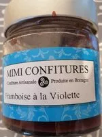 Mängden socker i Confiture framboise violette