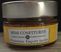 Mängden socker i Mini confiture pomme façon tatin