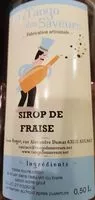 Mängden socker i Sirop de fraise