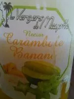 Mängden socker i Nectar de carambole et banane