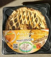 Mängden socker i La Tourte Lentins de chêne Volaille