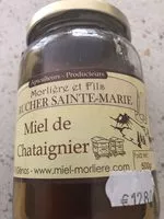 Mängden socker i miel de chataigner