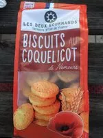 Mängden socker i Biscuits au coquelicot