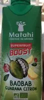 Mängden socker i Superfruit BOOST