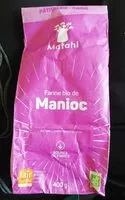Mängden socker i Farine bio de manioc