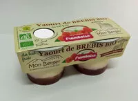 Mängden socker i Yaourt au lait de brebis bio Framboises