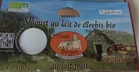 Mängden socker i Yaourt au lait de Brebis bio