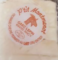 Mängden socker i P'tit Montmenot Brique de chèvre fermière au lait cru
