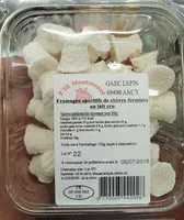 Mängden socker i Fromages aperitifs de chevre fermier