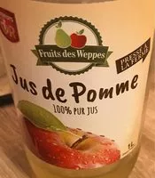 Mängden socker i Jus de pomme