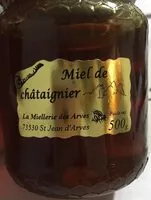 Mängden socker i Miel de chataignier de la miellerie des Arves