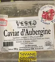 Mängden socker i Caviar d'aubergine