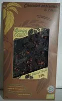 Mängden socker i Chocolat artisanal de l'Ariège - Baies & Thym 75%